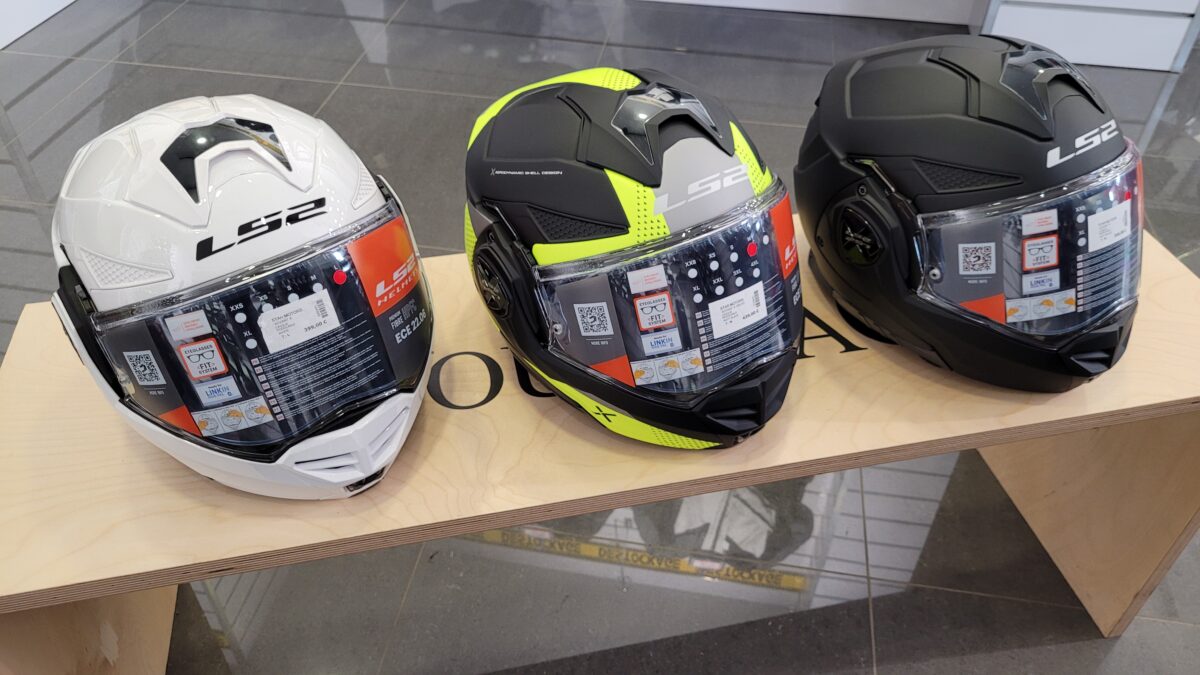 Choix de casques moto