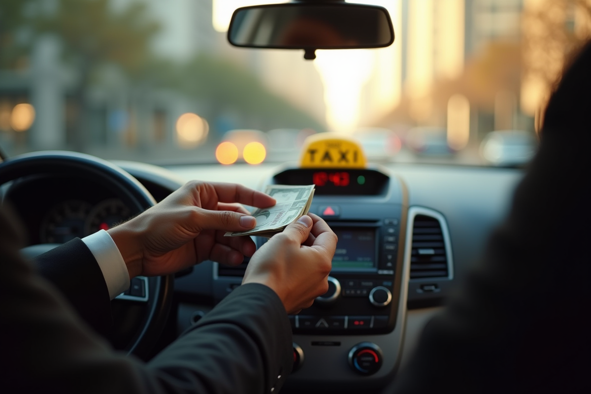taxi conducteur