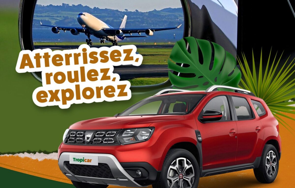 Accueil agence ITC Tropicar à l'aéroport Roland Garros de La Réunion